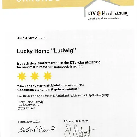 Lucky Ludwig Apartment Füssen